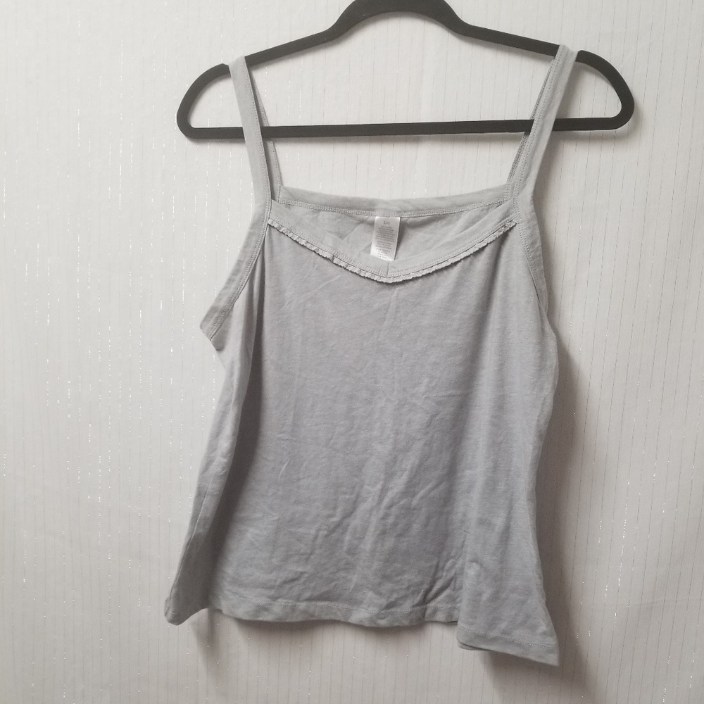 Avon Women's Gray V neck Tank top